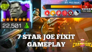 7 Star Joe Fixit Test Gameplay • Mcoc • Marvel Contest of Champions