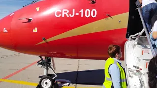 Полёт на самолёте CRJ-100