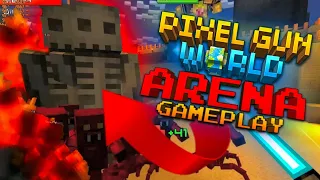 Pixel Gun World ARENA Gameplay FPS Core2Quad8400 RX560 4gb 6gb ddr2 Геймплей Пиксель Ган Ворлд ФПС