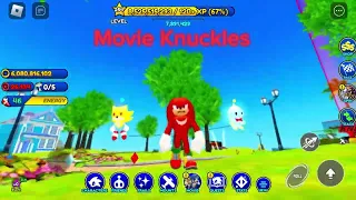 Movie Sonic,Movie Tails, and Movie Knuckles Showcase