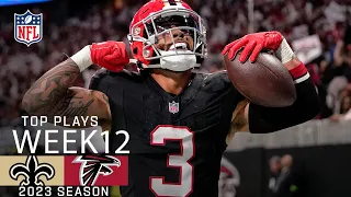 Atlanta Falcons Highlights vs. New Orleans Saints | 2023 Regular Season Week 12