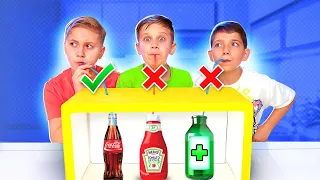 DON’T CHOOSE THE WRONG MYSTERY DRINK CHALLENGE