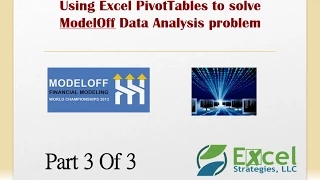 ModelOff DataAnalysis with PivotTables Part3