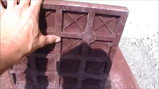 Укладка полимерпесчаной плитки на гранитный отсев.