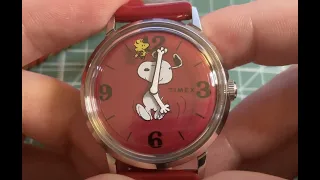 Timex Marlin Hand Wound  x Peanuts Dancing Snoopy 34mm review