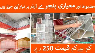 New Cage's Price Update 2023 | Best Cage Wholesaler in Karachi | Cage Shop in Karachi