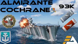 ALMIRANTE COCHRANE | Pan-American Tier VI Cruiser | World of Warships