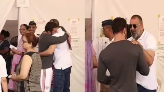 Sanjay Dutt Gets Emotional & Hugs  Salman Khan's Brother Sohail Khan !!