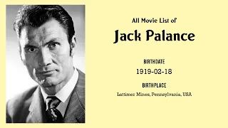 Jack Palance Movies list Jack Palance| Filmography of Jack Palance