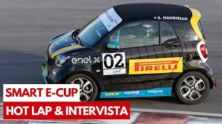 Smart E-Cup | Hot Lap e intervista a bordo della piccola elettrica tedesca