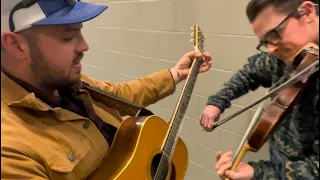 Trey Hensley and Ross Holmes - “Sophronie” (on Jimmy Martin’s guitar and Vassar Clement’s fiddle)