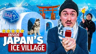 I Stayed at Japan's BIGGEST Ice Village | -20°C in Hokkaido