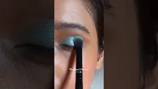 Blue eyeshadow look | Washed Denim 👖