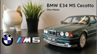Otto Mobile BMW E34 M5 Cecotto 1:18 January 2023 Lagoon Green Metallic 266
