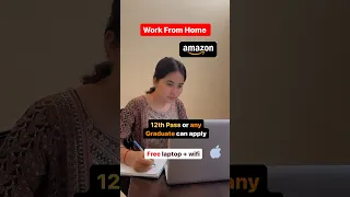 Amazon Is Hiring Work From Home🥳 | Work from home  | Online job | Apply Now