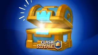 Abrindo Baú de Ouro no Clash Royale