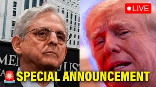 LIVE: Merrick Garland makes BOMBSHELL announcement about Trump Investigations