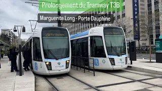 Prolongement du T3B Marguerite Long - Porte Dauphine