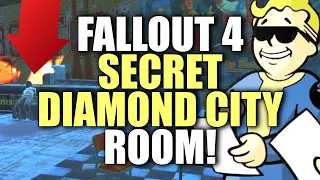 The *SECRET ROOM* Above Diamond City in Fallout 4! How To Get There & What's Inside (No Mods/Cheats)