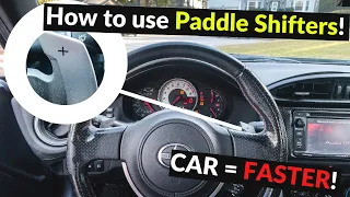 How To Use Paddle Shifters | MAKE YOUR CAR FASTER