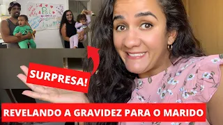 VOCE VAI SER PAPAI - SURPRESA PARA O MARIDO - REVELANDO A GRAVIDEZ - BEATRIZ SPINOLA