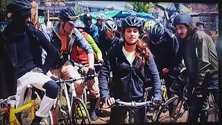 Tomb Raider: bike chase scene