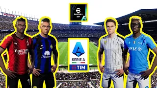 eFootball 2024 Serie A FACES