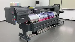 1.8m Eco-solvent Inkjet Printer with Epson I3200-E1 Printhead