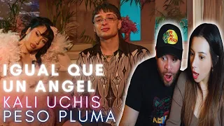 KALI UCHIS x PESO PLUMA - IGUAL QUE UN ANGEL (Session con Peso Pluma) [Official Video] !! [REACCION]