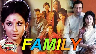 Sharmila Tagore Family With Parents, Husband, Son, Daughter & Grandchildren