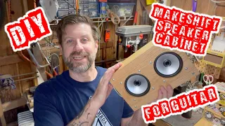 How To Make a DIY Guitar Speaker Cabinet (dual 4" cab tutorial)