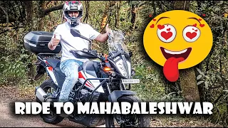 Mumbai to Mahabaleshwar in 10 mins 💑 ❤ ANNIVERSARY RIDE | KTM 390 Adventure