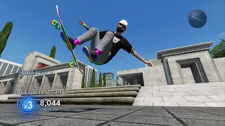 Skate 3 Trickline with a Crail Pop