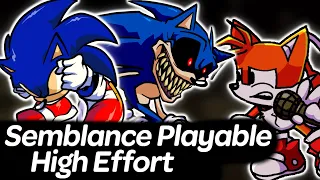 Sonic Legacy Fanmade - Semblance Charted | Friday Night Funkin'