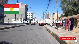 ZAKHO  - Kurdistan (Irak) - City tour. Cycling tour around the world.