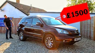 I bought a HIGH MILEAGE Honda CR-V for £1500! 😬