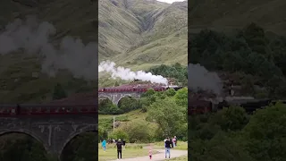 We found the REAL Hogwarts Express! #harrypotter #hogwarts #express #steamtrain #scotland