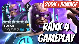 Galan Rank 4 200+ Damage SIG 200 in Marvel Contest of Champions