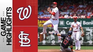 Nationals vs. Cardinals Game 1 Highlights (7/15/23) | MLB Highlights