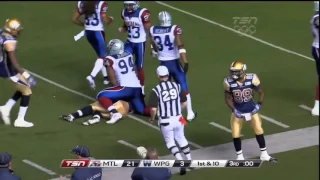 2012-08-03 CFL Recap Montreal Alouettes vs Winnipeg Blue Bombers