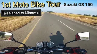 300 kms My 1st Tour on my bike Suzuki GS 150