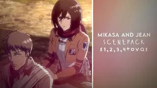 Mikasa and Jean Scenes || Attack on Titan