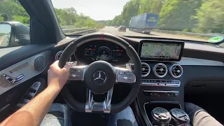 Mercedes GLC 43 AMG Coupe 4-Matic (390HP) 2020 Facelift Pure Sound Autobahn Top Speed