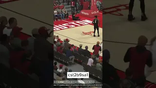 Player Jumps Into Stands Funny Reaction 😂 NBA 2K24 Shaqtin' a Fool