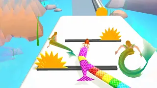 TOP LEVEL in *MERMAID RUN 3D* 👩🏻‍🦰👸 NEW BIG UPDATE!! iOS, Android Part #1