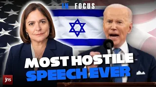 Bidens Ceasefire Speech the Most Hostile Ever Made | Caroline Glick In-Focus