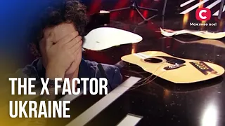 VIRAL Guitar Smash!🎸 JUDGE BROKE GUITAR of the Contestant on Stage | Angry Auditions | X Factor 2022