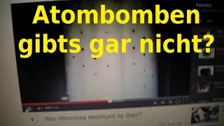 Atombomben gibt es nicht? Fledermäuse auf Nagasaki?