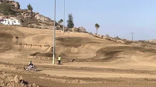 Yz85 Perris Raceway main track.