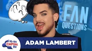 Adam Lambert Answers His Fans' Weirdest Questions ❓ | FULL INTERVIEW | Capital